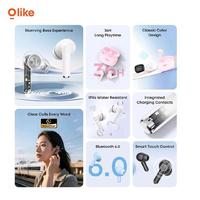 Gambar Olike T114 Lite TWS True Wireless Earbuds Headset Bluetooth 6.0 Bass Max IP4X Earphone Stereo iN-Ear - BLACK dari QUEEN id Official Kab. Tangerang 2 Tokopedia