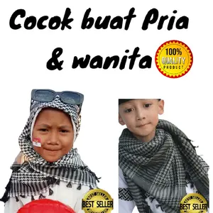 Sorban Anak Laki-Laki SD Bentuk Segitiga Lembut Nyaman Fashion Kualitas Terbaik Tenunan Rapi Cocok Untuk Pria & Wanita Best Seller