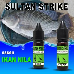 ESSEN IKAN NILA SULTAN STRIKE PAKET SIANG MALAM UMPAN PANCING LOMBA MEMANCING GALATAMA DAN GALAPUNG