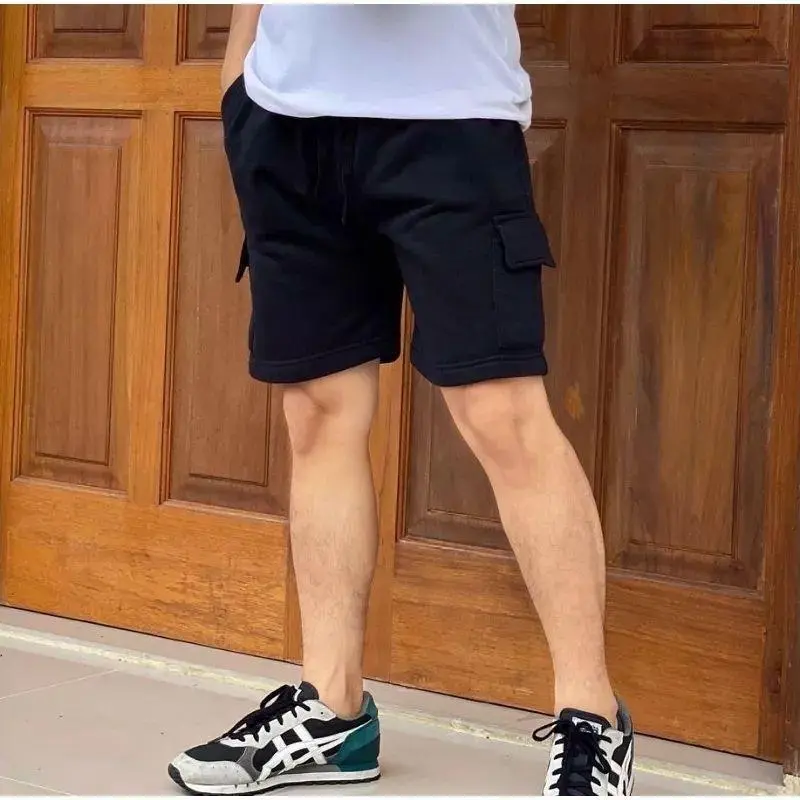 Bigsize Celana Cargo Pendek Pria Jumbo Hitam Basic Unisex Bahan Tebal Dan Lembut Short pants Cargo BroadShot Premium Celana Pendek Kargo Jumbo Kargo Pendek Pria Jumbo Karet Nyaman outfit Pria katun chinospendek chinos celanaboxer motif celpen pdl dewasa b 4