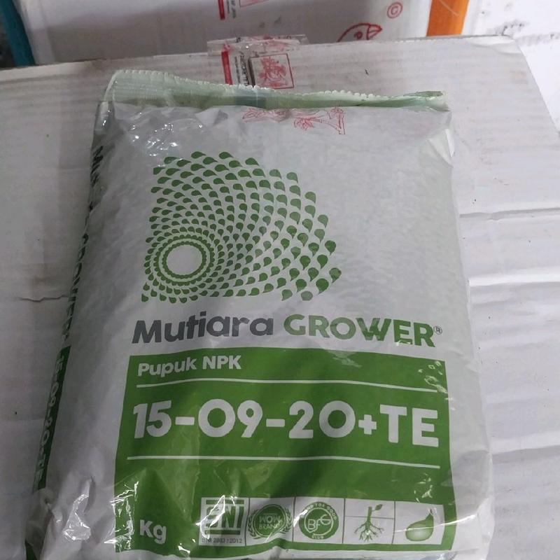 NPK Mutiara Grower 15.9.20 kemasan 1kg orginal pabrik 0