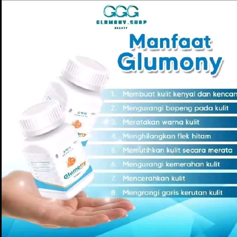 (per10capsul) Glumony Extra 10x Pencerah Memutihkan (Original) 1