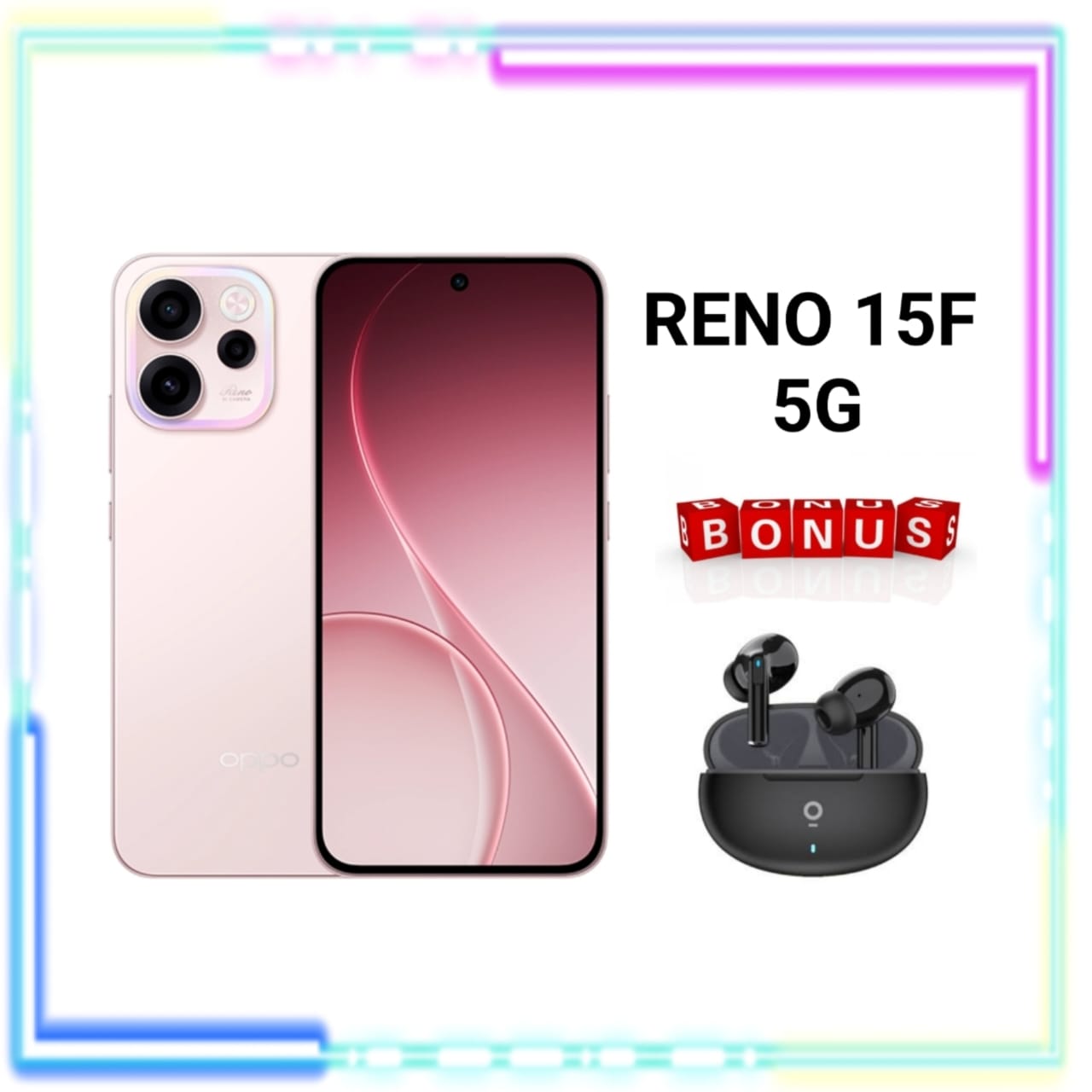 l EXCLUSIVE MIRATHING ] OPPO RENO 15F 5G 8/256 & 12/256 NEW GARANSI RESMI