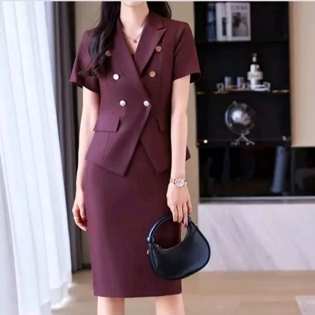 Rizqisport76 Setelan Blazer Rok Pendek Terbaru/Setelan Blazer Kerja Kantor Wanita&Set Blazer Kerja 2