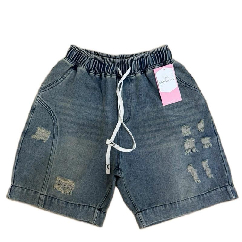 Mã 833 quần bò gắn trên gối 8