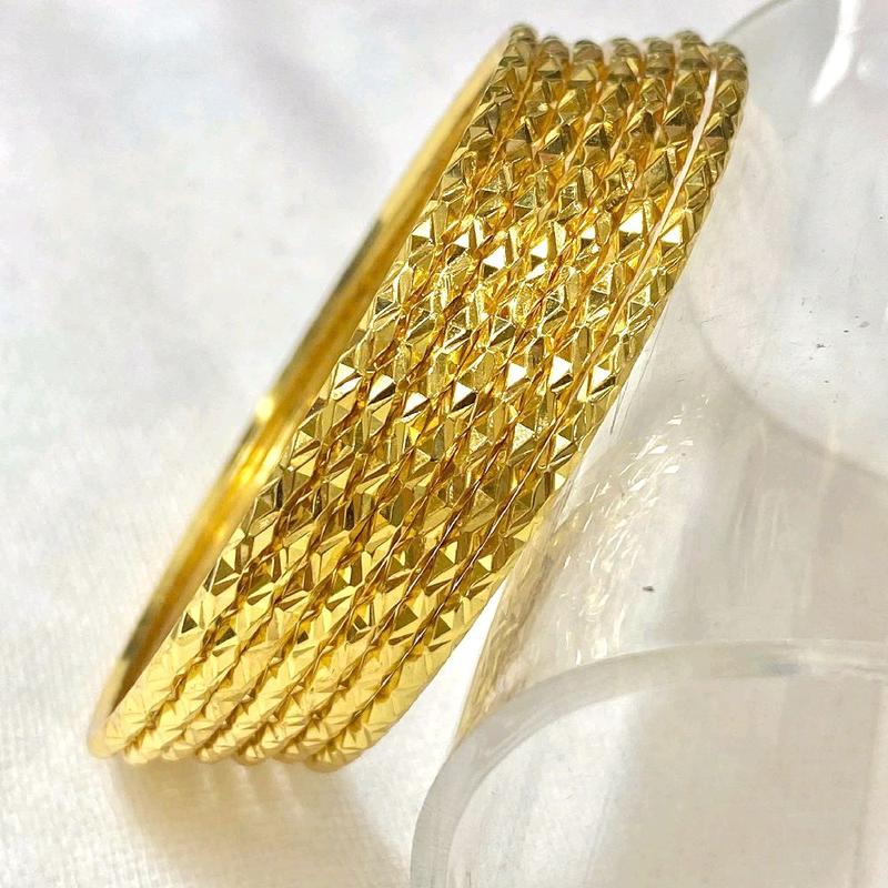  Vòng ximen kim cương không khóa  nông tay  bảng 2li   7 chiếc - 9 chiếc  bằng đồng vàng 