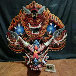 Barongan devil mata menyala,terbaru dan termurah ukuran 19-20