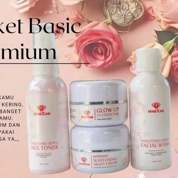 Cream Maxie Skincare BPOM Kemasan Baru RANDOM Tekstur Lebih SOFT Mencerahkan Perawatan Wajah Memutihkan Pencerah Pelembab 8