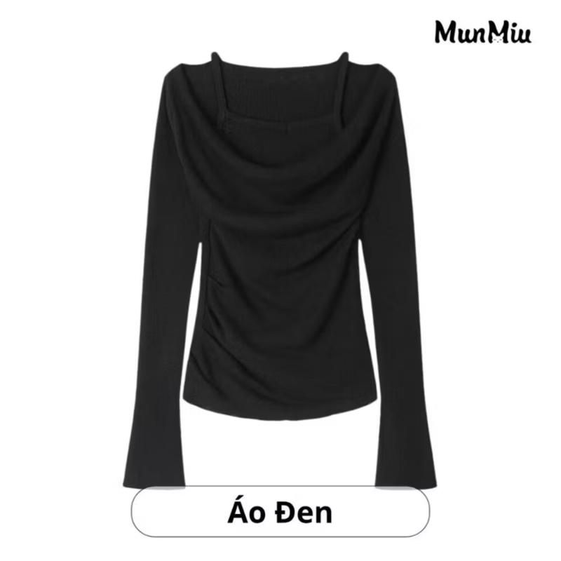  Áo Thun Bigsize Nữ Thiết Kế Cổ Đổ Phối Yếm 2 Dây Siêu Xink AT160 - Minisize và Bigsize 