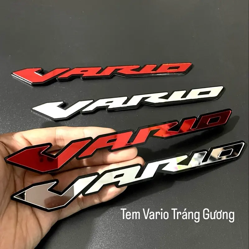 Tem chữ nổi Vario ( Tem tráng Gương )