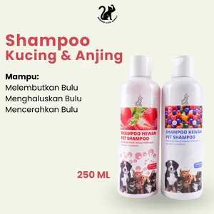 Shampoo Kucing Anti Kutu & Anti Jamur 250ml Smelldone | Shampoo Kucing | Pembersih Bulu Kucing | Penghilang Kutu Kucing | Grooming Kucing | Penghilang Jamur Kucing - Minara Cats Supply