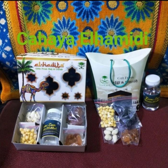 Paket Oleh-Oleh Haji dan Umroh / Paket Oleh oleh Haji & Umroh Murah Air Zamzam 5L Food Gift 3