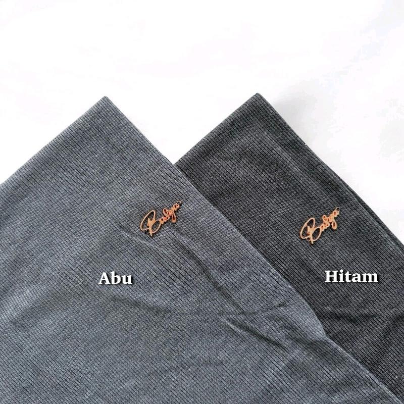 HIJAB SYAMILA KNIT• Hijab Non Pad•Jilbab Knit Instan• Hijab Instan Knit•Kerudung Bergo Instan Cantik Nyaman Muslim 2