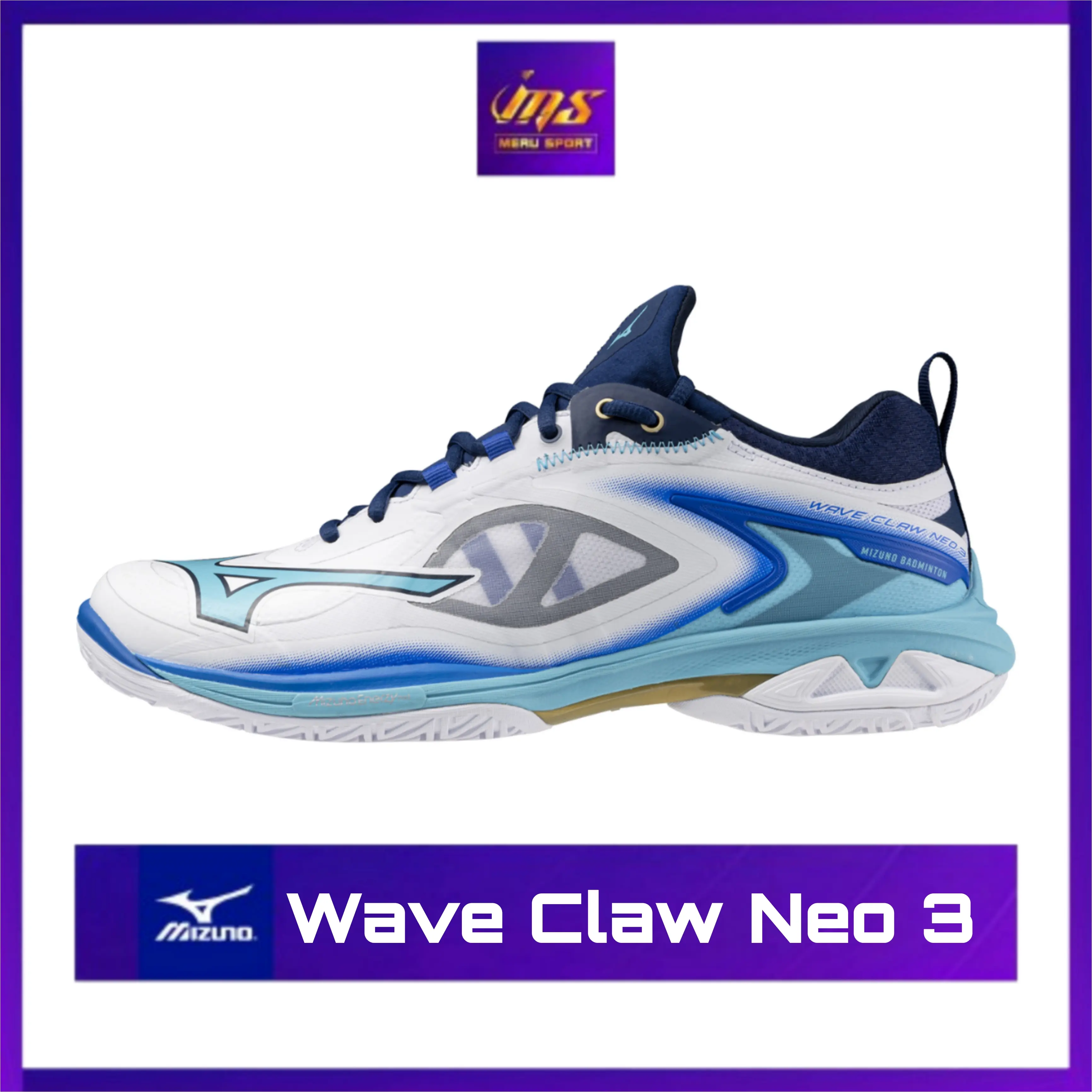 Mizuno Wave Claw Neo 3 Unisex Badminton Shoes AW24