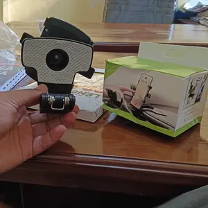 Phone Holder Mobil NB35 4 in 1 Dudukan hp universal Original untuk pemasangan di dashboard sunvisor rearview kaca belakang bisa potrait dan landscape Car