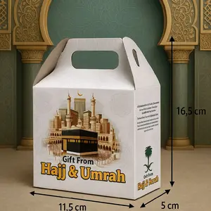 50pcs Dus Oleh-Oleh Haji & Umroh 2026 (Model Terbaru)