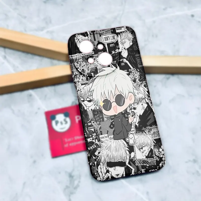 Casing Hp Untuk Tecno Spark Go 1 Baru Gambar Anime Gojo - Case Lucu - Pelindung Ponsel - Transparan -  Softcase - SP10