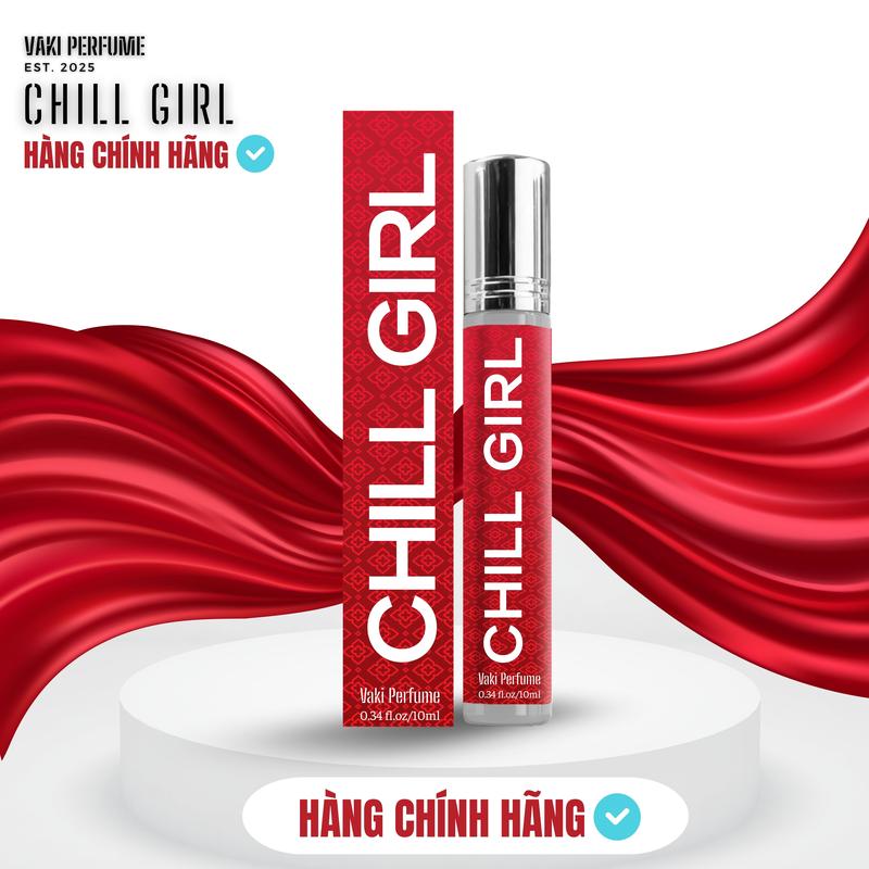 Amy Chill Girl nước hoa nữ thơm lôi cuốn 10ml - Hàng Chính Hãng