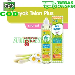 My Baby Minyak Telon Plus Eucalyptus 150ml - Minyak Telon My Baby