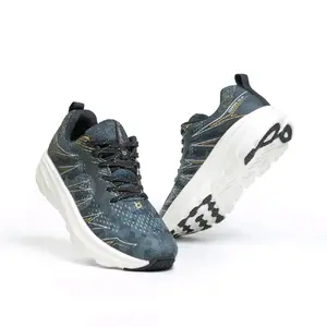 Awake Footwear Sepatu Olahraga Cowok Cewek Lari Leapers Batch2 Hitam Putih Voli Running Ultralight Premium Outdoor