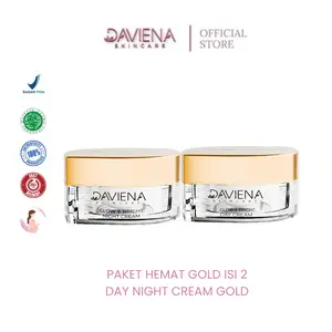DAVIENA SKINCARE GOLD ISI 2 DAY CREAM DAN NIGHT CREAM