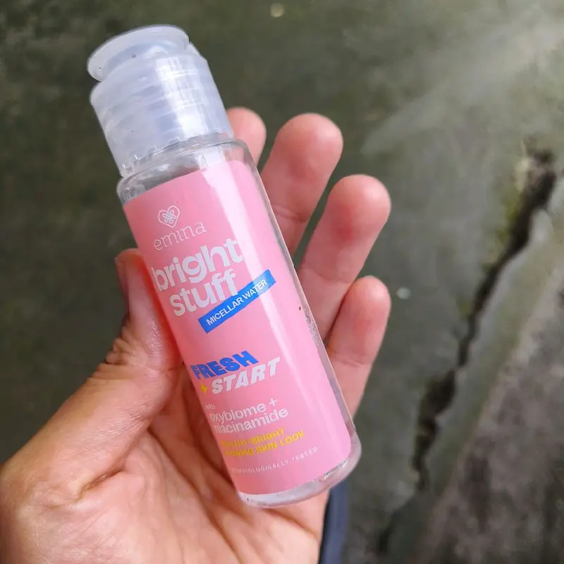 EMINA BRIGHT STUFF micellar water Wajah Remover 4