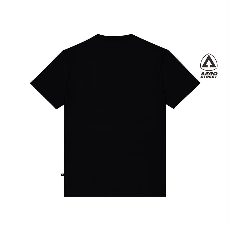 Aerostreet T Shirt Nineties Axiomatic Hitam Kaos T-Shirt Tshirt AAAAA 2