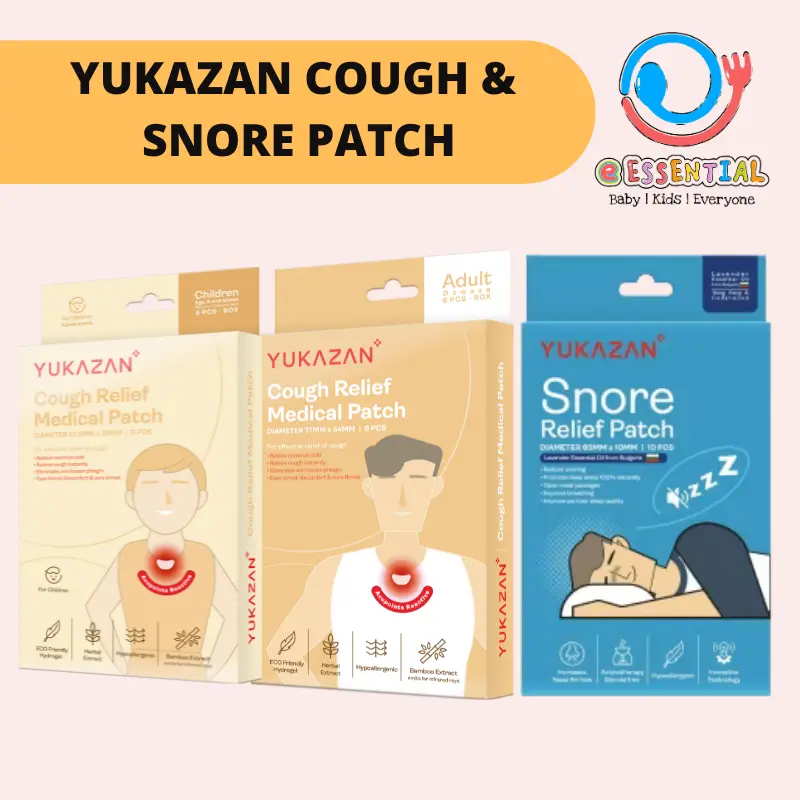 YUKAZAN COUGH / SNORE PATCH FOR CHILDREN & ADULT / HEALTHCARE ...