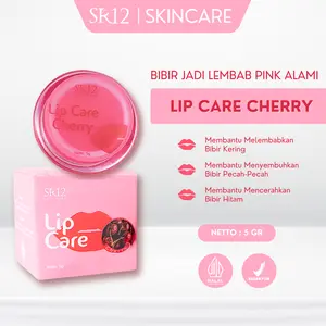 Lipstik Lip Care SR12 Chery Pelembab Bibir Perawatan Bibir Lipcare Bibir Hitam Aman BPOM S96