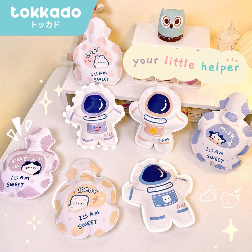 TOKKADO Asao Kantong Bantal Kompres Air Panas Dingin Pereda Nyeri Haid Hot Cold Warm Water Bag Lucu