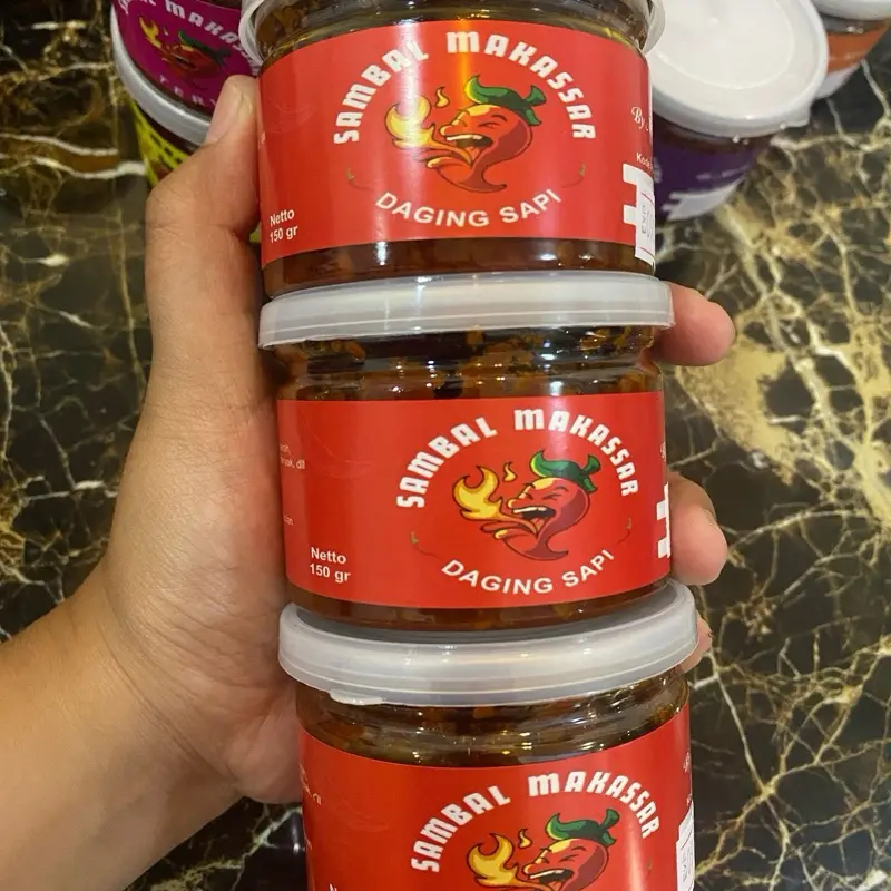 Sambel Makassar by Masita isi 3 pot sambal Food 7