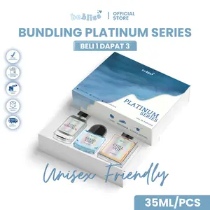Bebliss Eau De Parfume Platinum Series Buy 1 Get 3Pcs Perfume Elegant  Spray Unisex Premium Tahan Lama