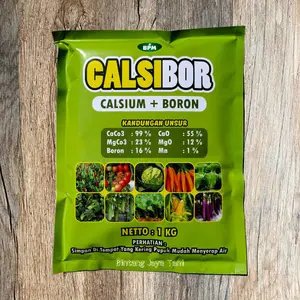 CALSIBOR 1 KG / PUPUK CALSIUM + BORON/ MENGATASI KUNCUP BUNGA DAN BUAH GUGUR, BUSUK UJUNG BUAH, DAUN KERING DAN MENGKERUT/ Pupuk pertanian