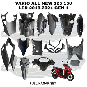 Bisa Eceran Paketan Bodi Body Kasar Honda Vario 125 150 New Led 2018-2021 Paruh Dek Lumpur Legsil Kunci Sambungan Body Spakbor Kolong Spakbor Belakang Tutup Knalpot Dek RL Tutup Mesin Dek Kolong Garnis Batok Belakang Dek Injakan/Pijakan Motor Motorcycle
