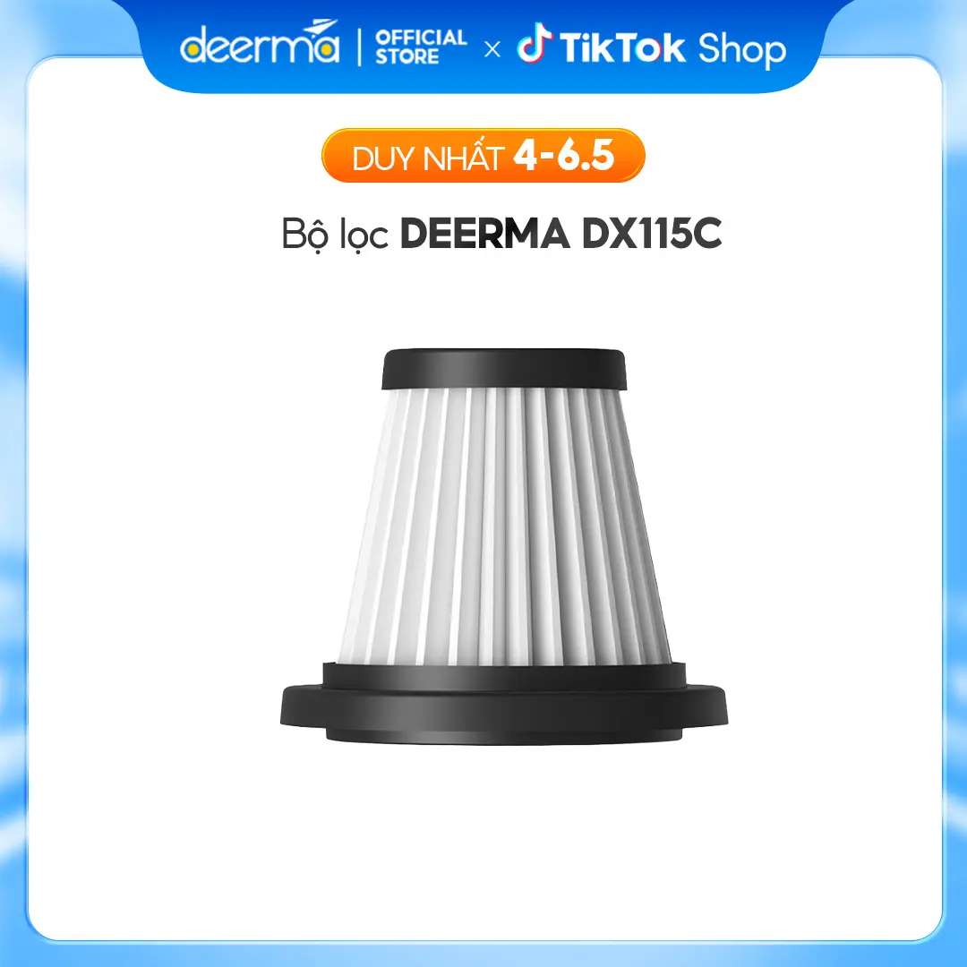 Bộ Lọc Hepa Cho Máy Hút Bụi DEERMA DX115C