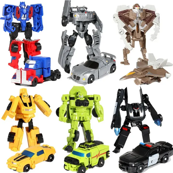 Edible's JIAYIHONGQI Mainan Mobil Action Figure Transformer Robot Car - JY675A 5