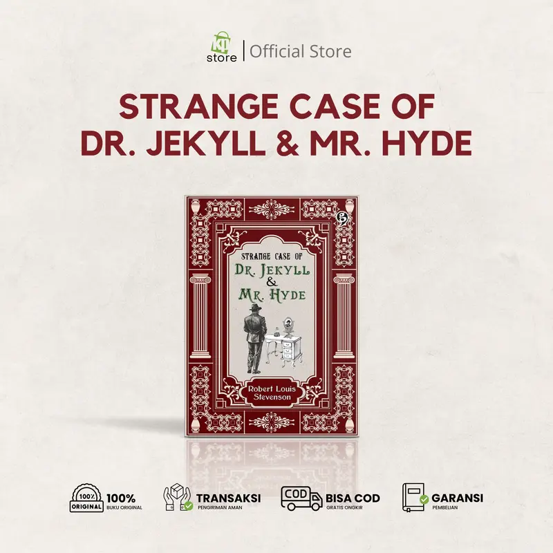 Paket Bundling Novel Klasik Strange Case of Dr. Jekyll and Mr. Hyde - Robert Louis Stevenson
