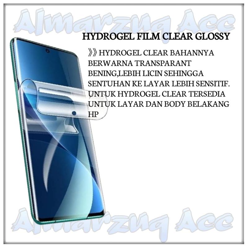 Anti Gores Hydrogel Film Oppo Reno 11 5G Reno 11 Pro Screen Protector HP Full Cover 5