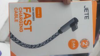 Product Review of Kabel USB Type C / Lightning JETE CA1 Fast Charging - Garansi Resmi 2 Tahun Biru Laptop Panjang from A**C 0
