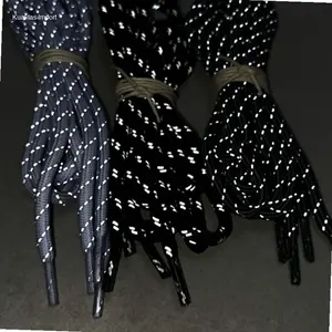 tali sepatu bulat reflektif/tali sepatu bulat sneakers harga sepasang | Kekinian