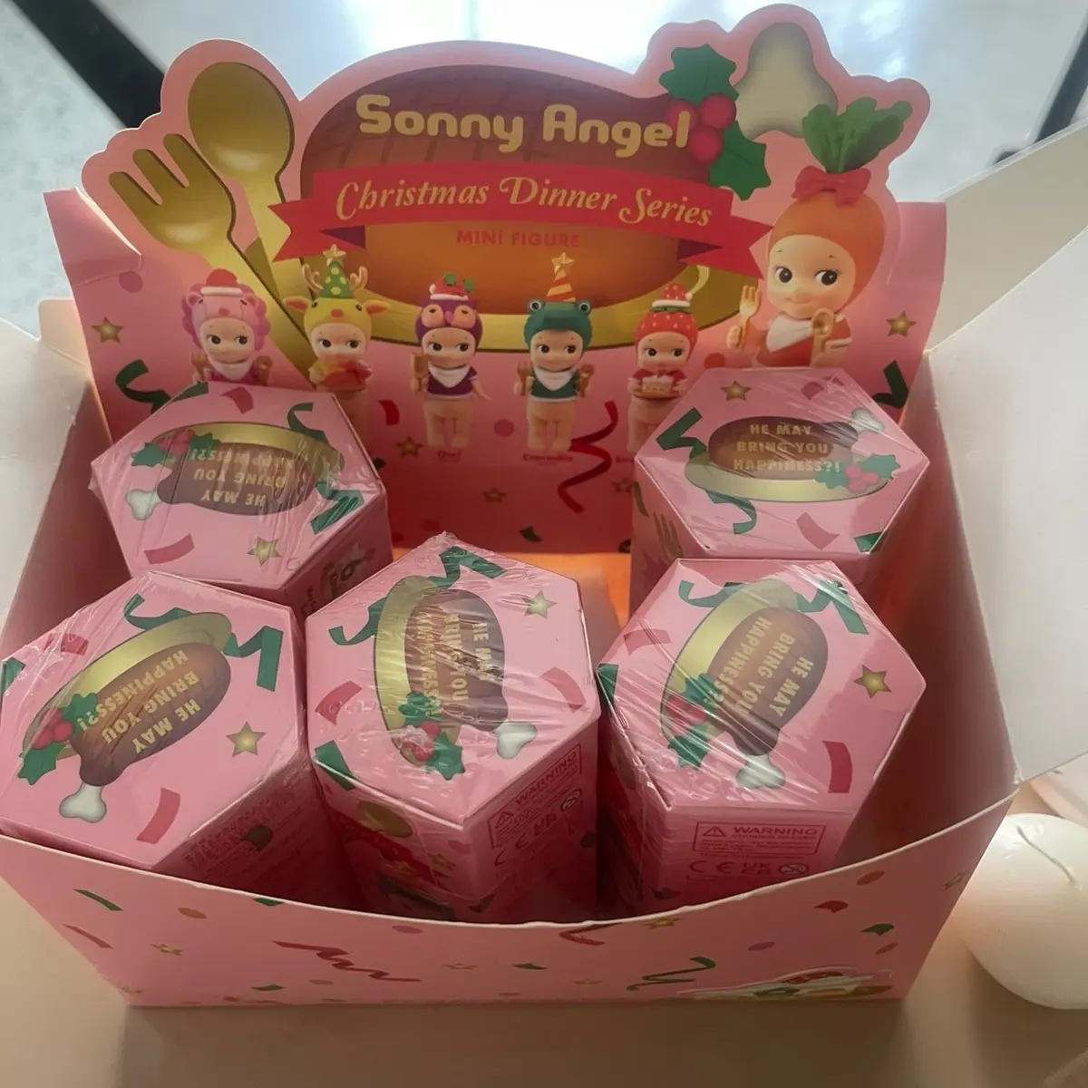SONNY ANGEL CHRISTMAS DINNER SET FIGUR