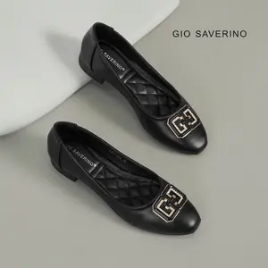 Gio Saverino Sepatu Pantofel Wanita Sepatu Kerja Wanita Hak 3cm Moranda