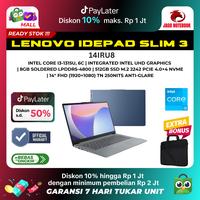 Gambar Lenovo IdeaPad Slim 3 i3-1315U 256GB/512GB 14" FHD Intel UHD W11 OHS - 8GB/256SSD BLUE, NON ANTIGORES dari JAGO Notebook Kab. Tangerang 1 Tokopedia