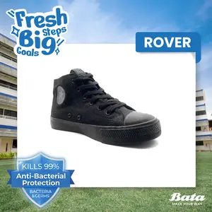 [BTS | 10 tahun+] NORTH STAR - ROVER HI-TOP "Anti Bacterial" Sepatu Sneakers Kanvas Kasual Pria / Wanita - Casual Shoes