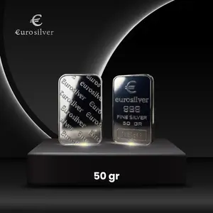 Eurosilver Logam Mulia Perak 50 Gram - Perak Murni 999.9