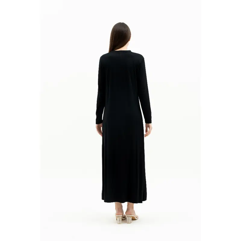 INNERLY Inner Dress Lengan Panjang Manset Gamis Wanita Daleman Baju Rayon 4