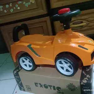 ( FREE KARDUS BUBBLE WRAP) mainan anak Ride on mobil dorong EXOTIC Et-2001 MIMO SHP 709 dengan Musik