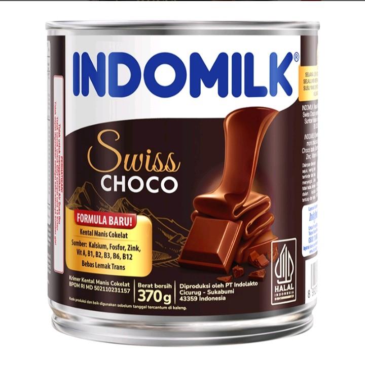 INDOMILK SKM ALL VARIANT DURIAN MUSANG KING,PUTIH,COKLAT KEMASAN  370G Food Asli Baking 6