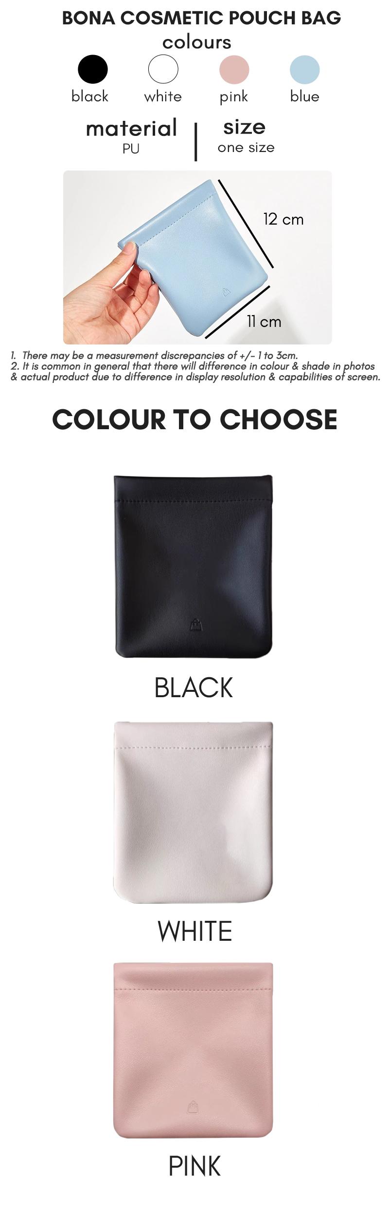 Product Introduction of Einashop Bona Cosmetic Pouch SG Ship 2