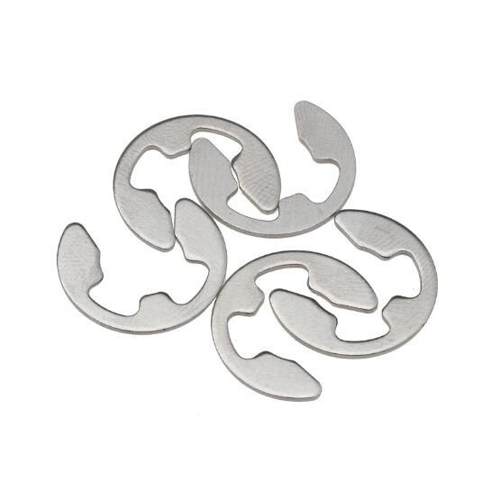 200Pcs  Snapring Type E / Snap Ring Type E / Snapring Stainless Steel / Retaining Snap Ring / Circlip Kit / External Retaining Ring Circlip Kit / Snapring / Circlip /Retaining 6